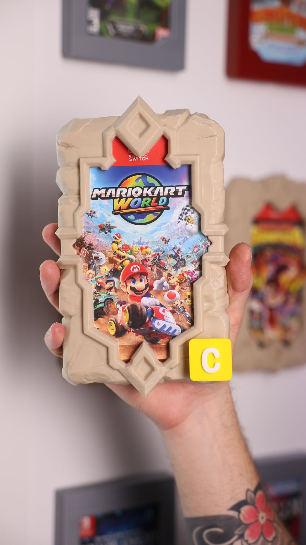 Affichage du jeu - Cadre runique