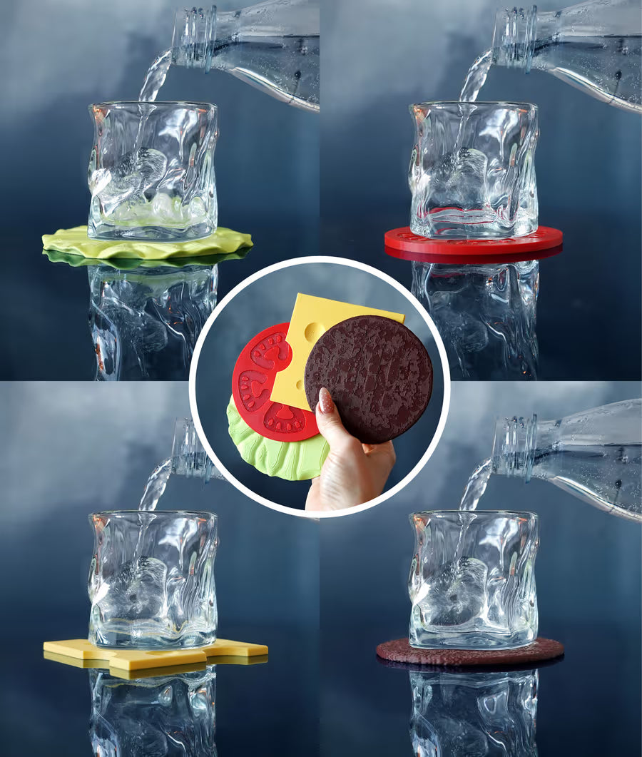 Cappy-Burger - Coaster Set