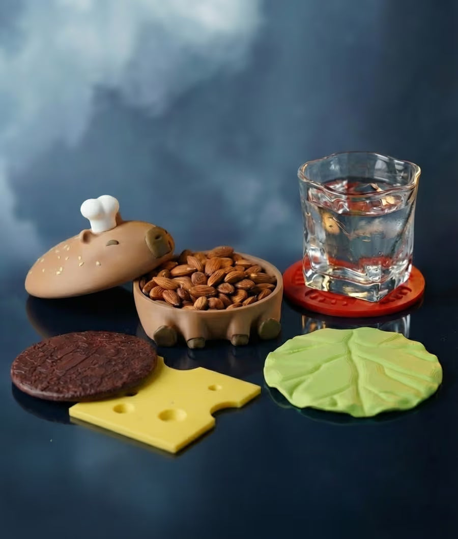 Ensemble de sous-verres Cappy-Burger