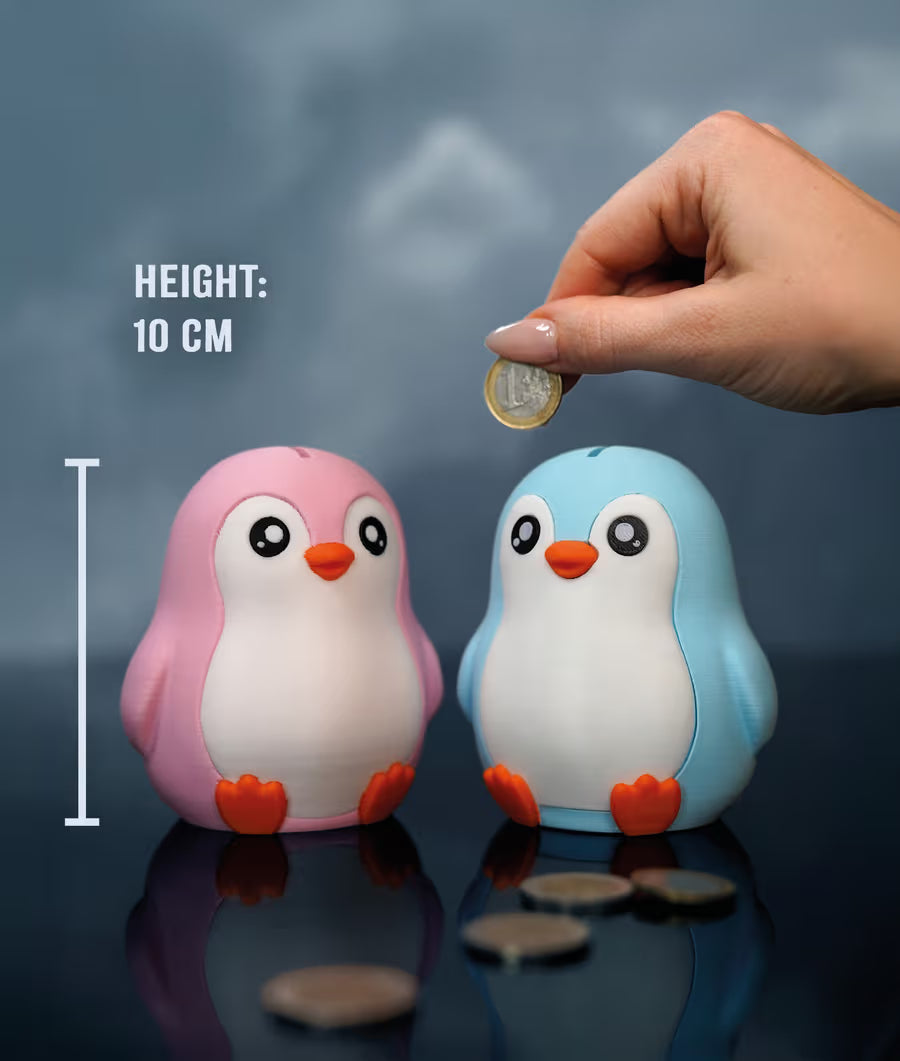 Tirelire à bascule - Penguin Finances